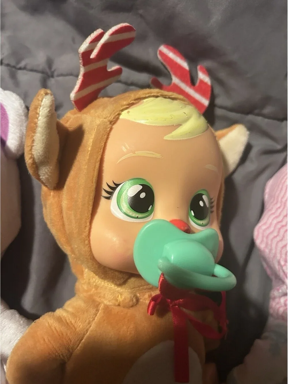 Holly Jolly Edition 9in 3 Set Cry baby Dolls! Made In 2023! Holiday